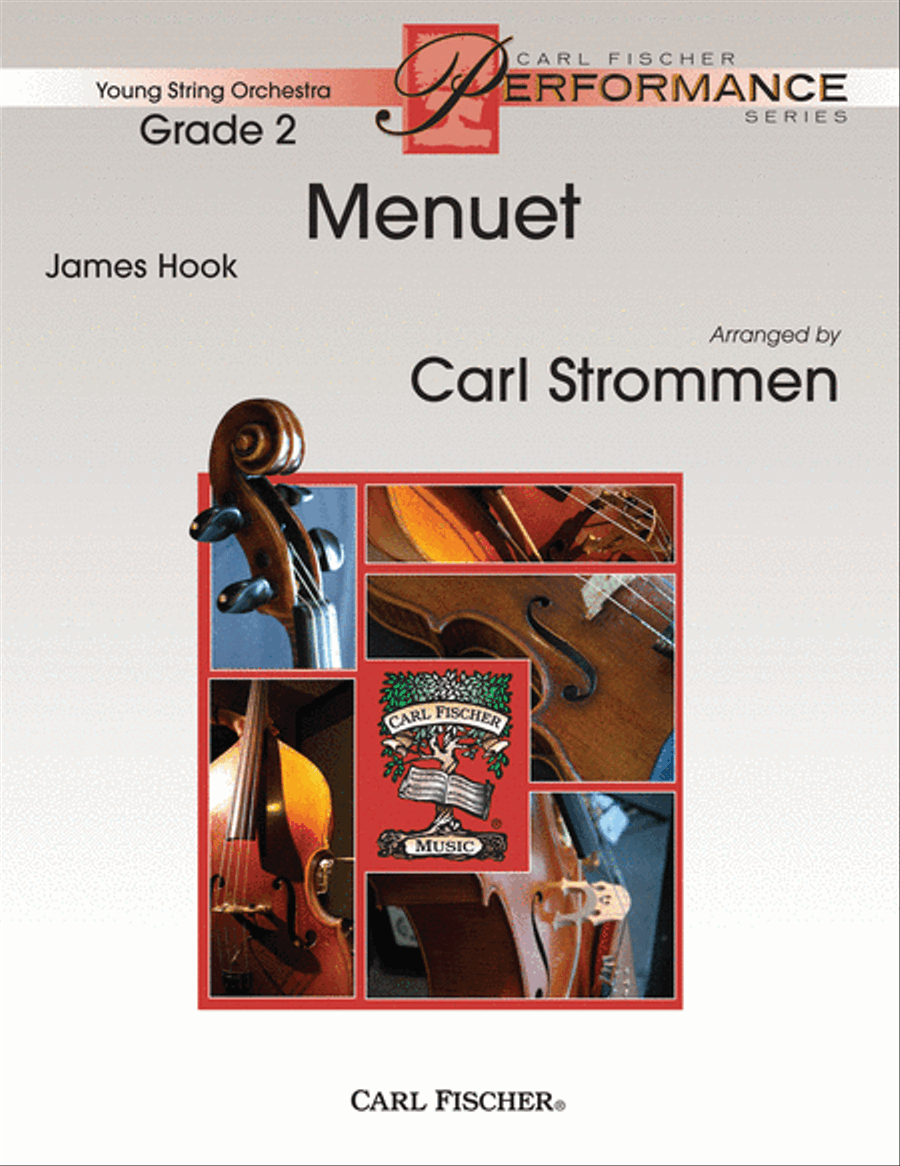 Menuet String Orchestra scores gallery preview page 1