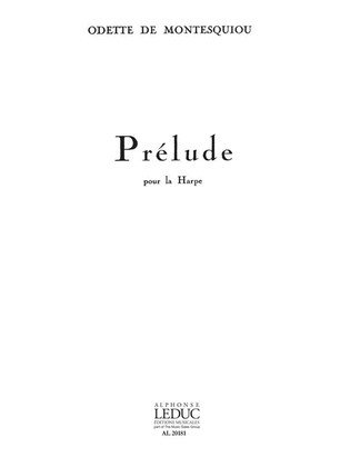 Book cover for Prelude pour la Harpe