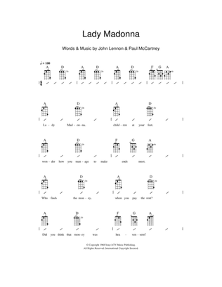 Book cover for Lady Madonna