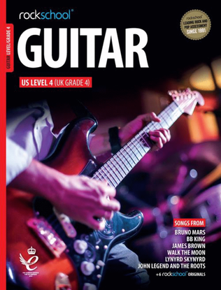 Book cover for Rockschool Electric Guitar Level 4