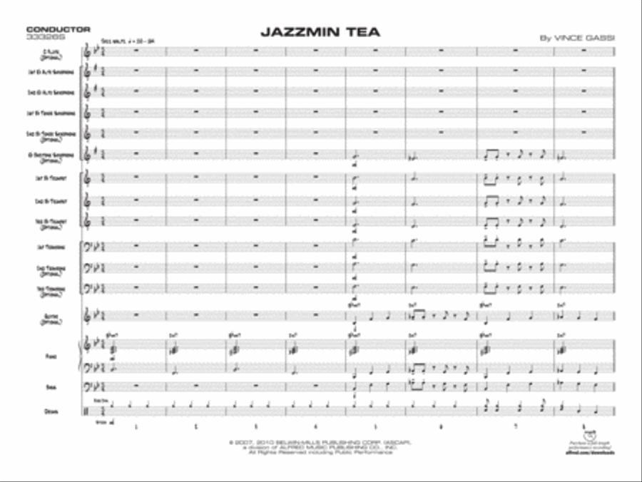 Jazzmin Tea Jazz Ensemble scores gallery preview page 2
