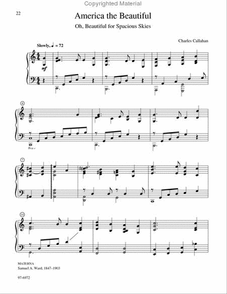American Folk Hymn Suite American Folk Hymn Suite Piano Solo scores gallery preview page 8