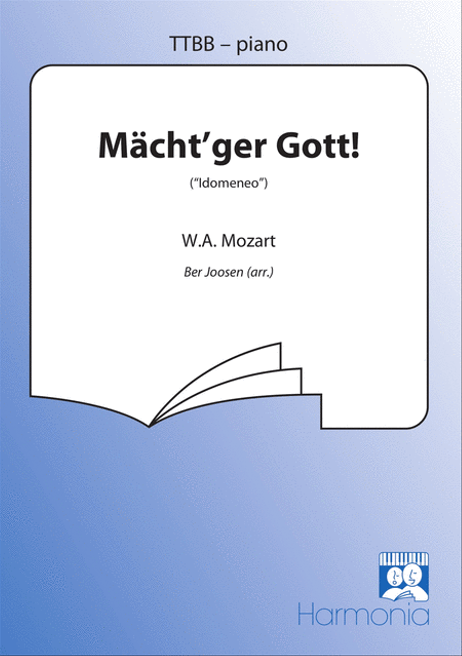 Mächt'ger Gott Mächt'ger Gott TTBB scores gallery preview page 1