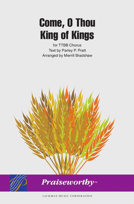 Book cover for Come O Thou King of Kings - TTBB a cappella