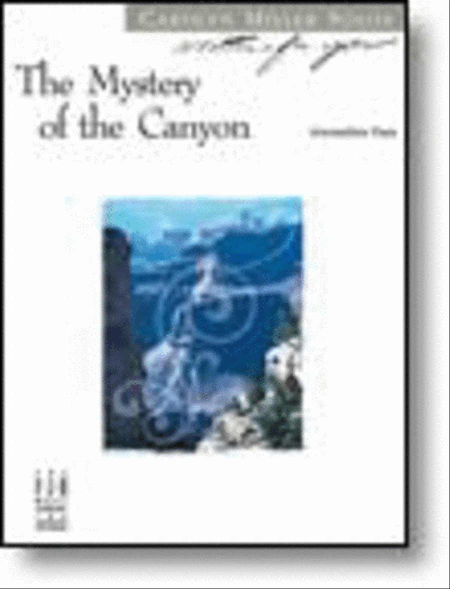 The Mystery of the Canyon Piano Solo scores gallery preview page 1