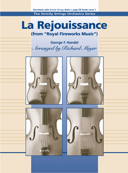 La Rejouissance from the  Royal Fireworks Music 