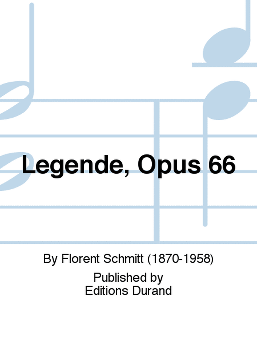 Legende, Opus 66