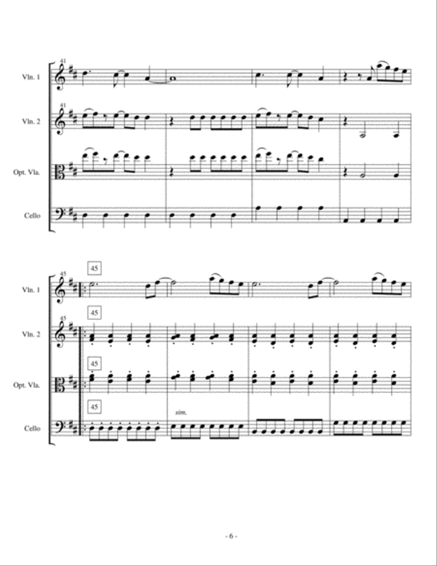 Firework Firework String Trio scores gallery preview page 6
