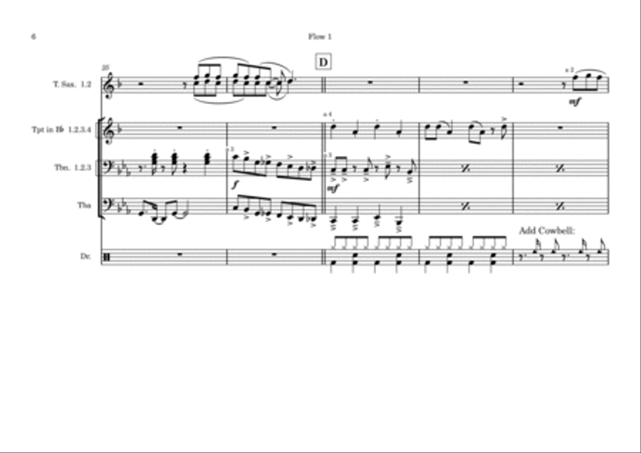 Hung Up School and Community scores gallery preview page 6