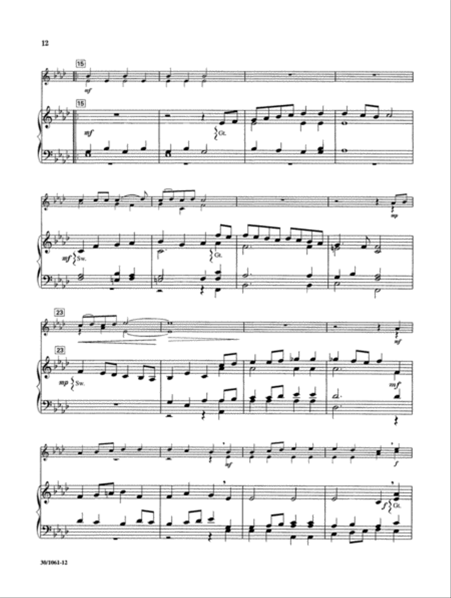 Classics for Trumpet and Keyboard - Full Score Trumpet scores gallery preview page 9
