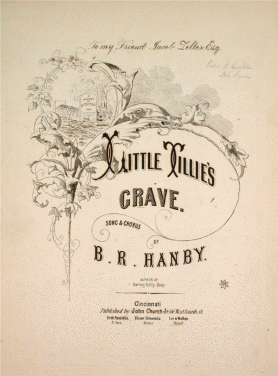 Little Tillie's Grave. Song & Chorus Choir scores gallery preview page 1