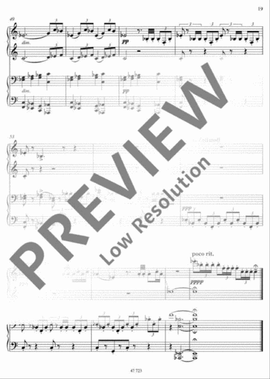 Ironien Piano Duet scores gallery preview page 20