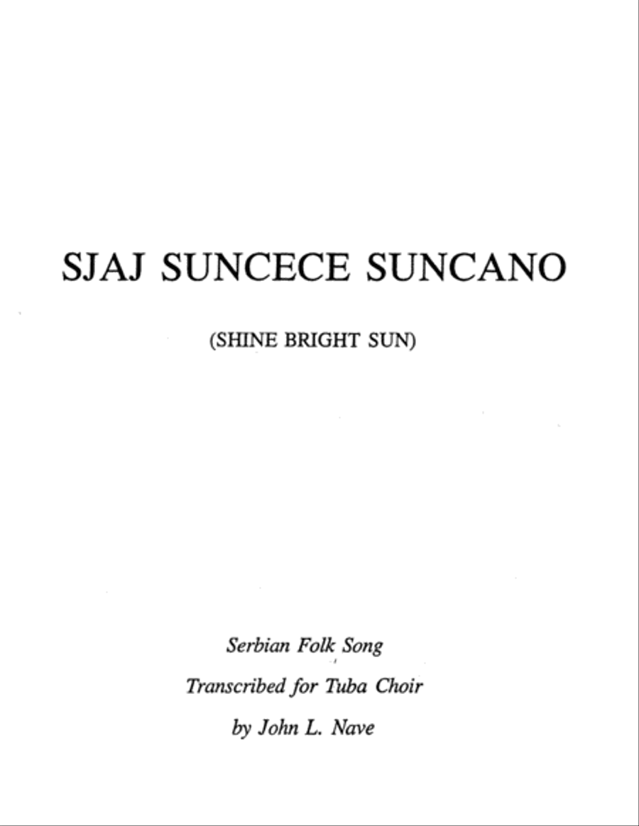 Sjaj Suncese Suncano Tuba scores gallery preview page 2
