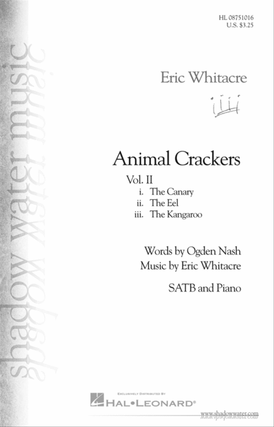 Animal Crackers II 4-Part scores gallery preview page 1