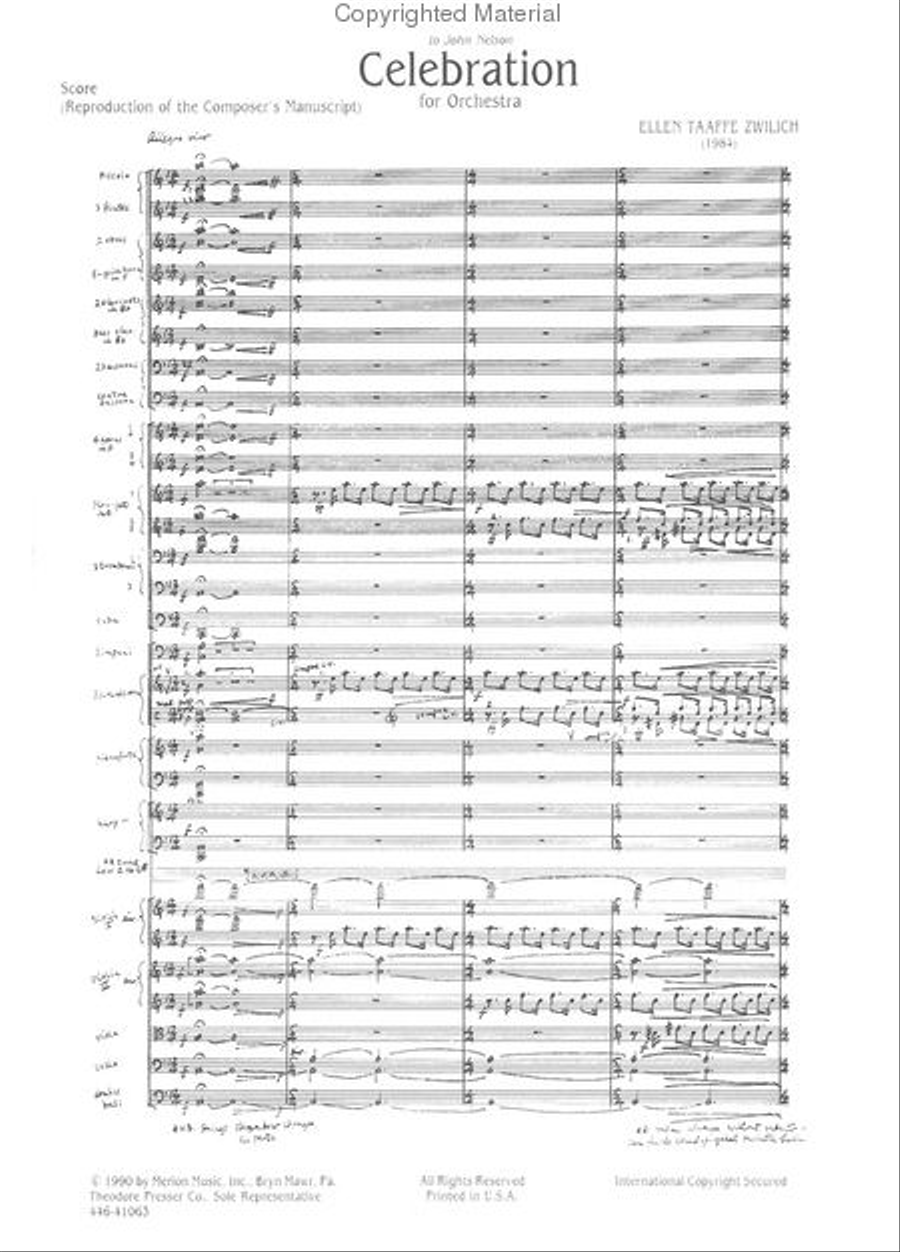 Celebration Orchestra scores gallery preview page 2