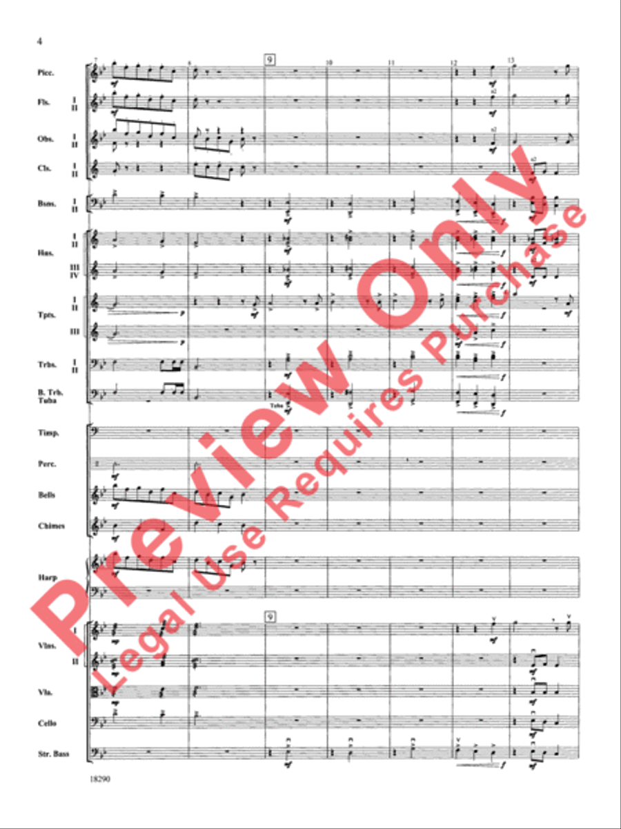 Glorious Sounds of Christmas Full Orchestra scores gallery preview page 5