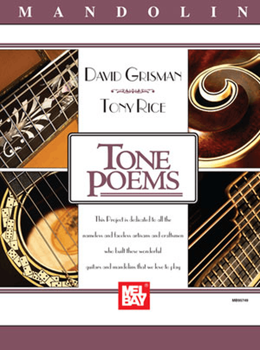 Tone Poems for Mandolin Bluegrass Fiddle - Sheet Music