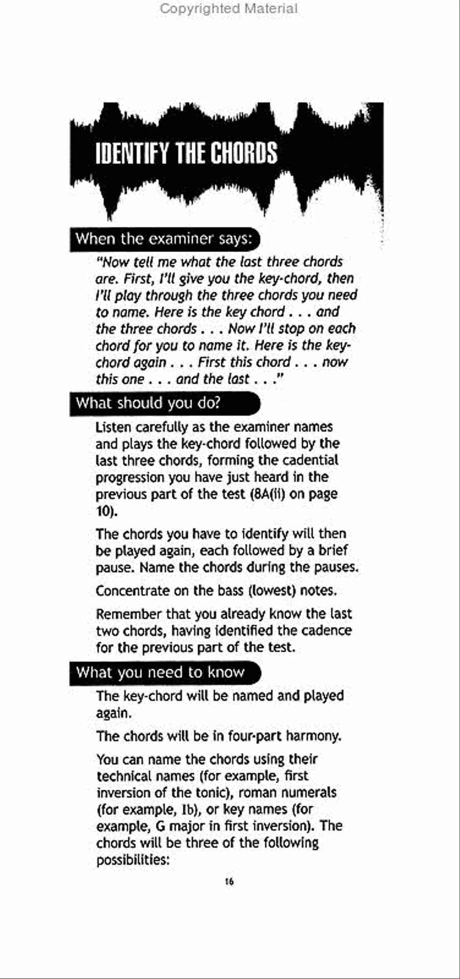 Aural Test Survival Book, Grade 8 Collection / Songbook scores gallery preview page 4