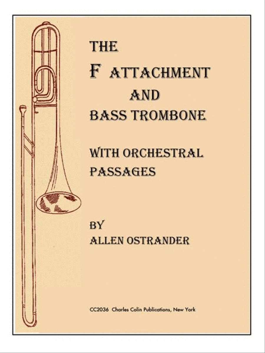 F Attachment And Bass Trombone Bass Trombone scores gallery preview page 1