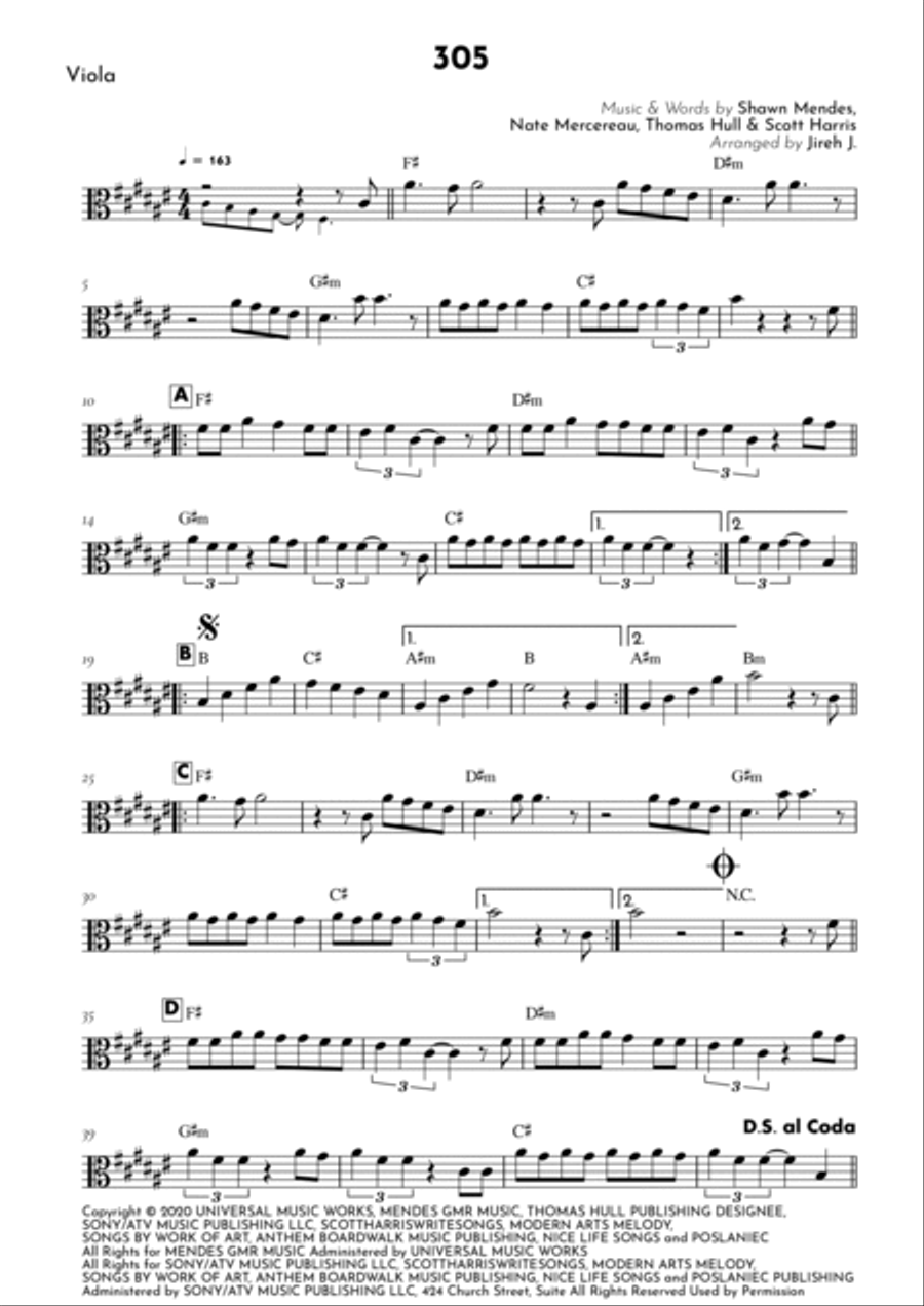 305 305 Viola Solo scores gallery preview page 2