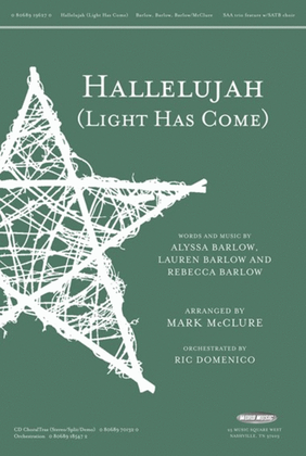 Book cover for Hallelujah (Light Has Come) - Anthem