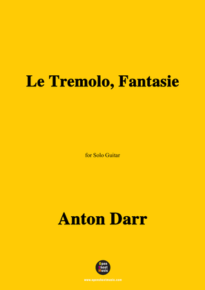 Adam Darr-Le Tremolo,Fantasie,for Guitar