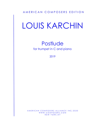 [Karchin] Postlude