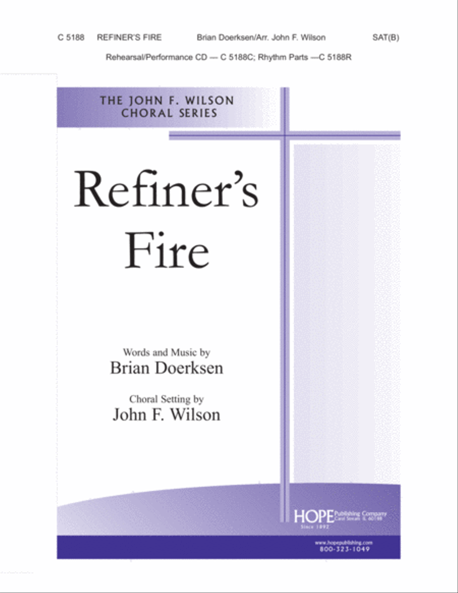 Refiner's Fire Choir scores gallery preview page 1