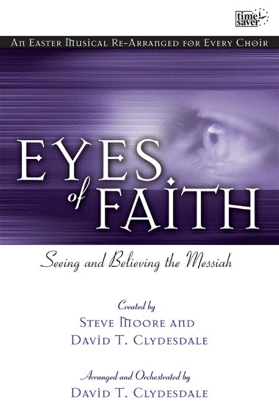 Eyes Of Faith (Simplified Version) - Accompaniment CD (split) Choir scores gallery preview page 1