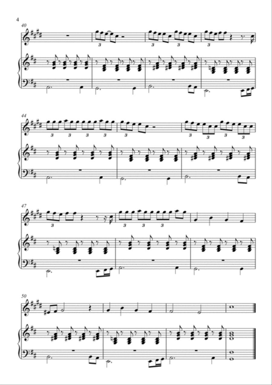 Telepatia Woodwind Duet scores gallery preview page 4