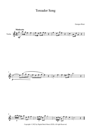 Toreador Song - Georges Bizet (Violin)