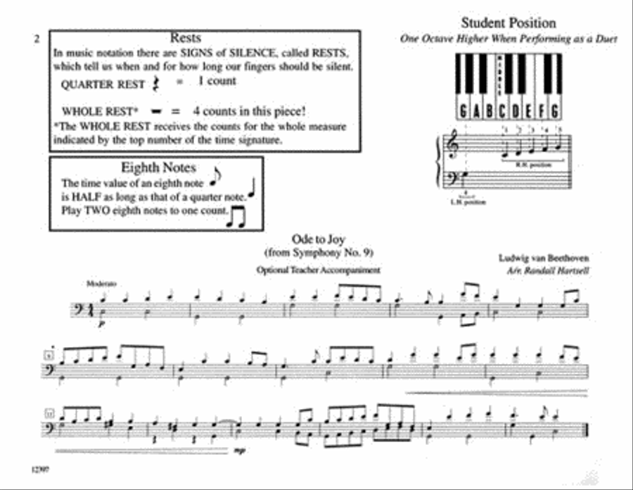 Classics Classics Easy Piano scores gallery preview page 2