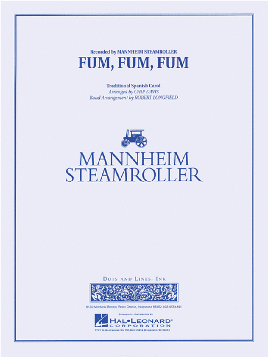 Fum, Fum, Fum Concert Band scores gallery preview page 1