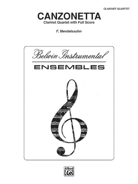 Felix Mendelssohn: Canzonetta