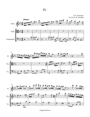 Sonata in C Minor Movement IV