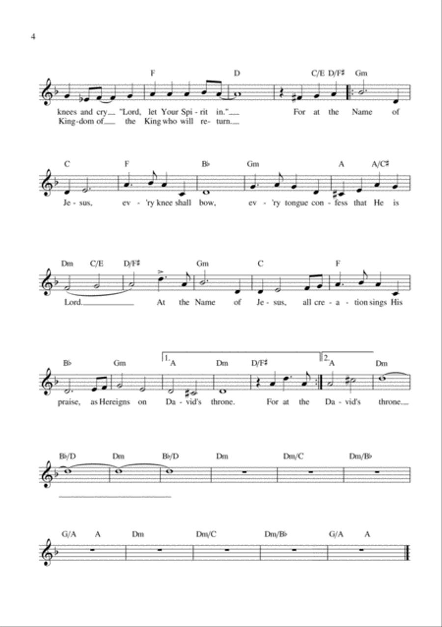 Songs for Today's Church Songs for Today's Church Piano, Vocal, Guitar scores gallery preview page 4