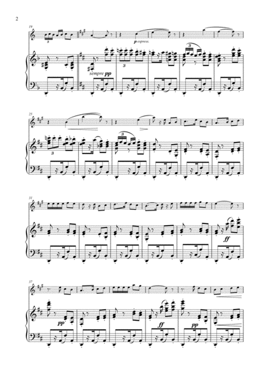 Habanera from Carmen arranged for Cor Anglais and Piano image number null