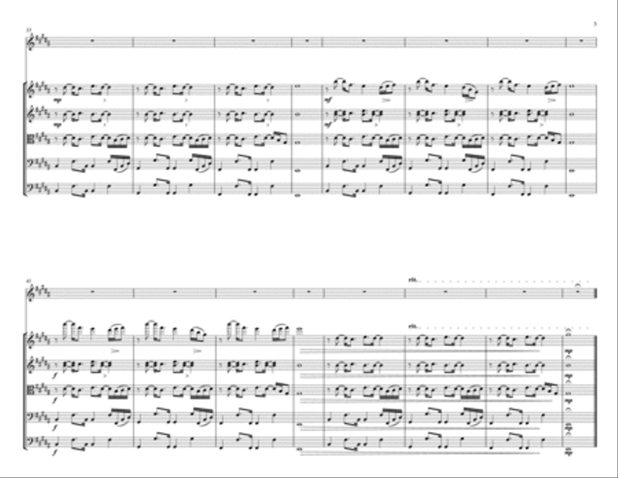 Faithfully Small Ensemble scores gallery preview page 3