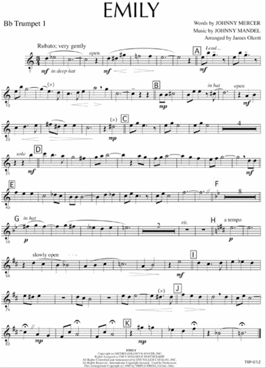 Emily Small Ensemble scores gallery preview page 6