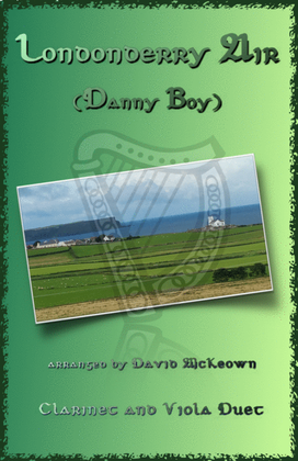 Book cover for Londonderry Air, (Danny Boy), for Clarinet and Viola Duet