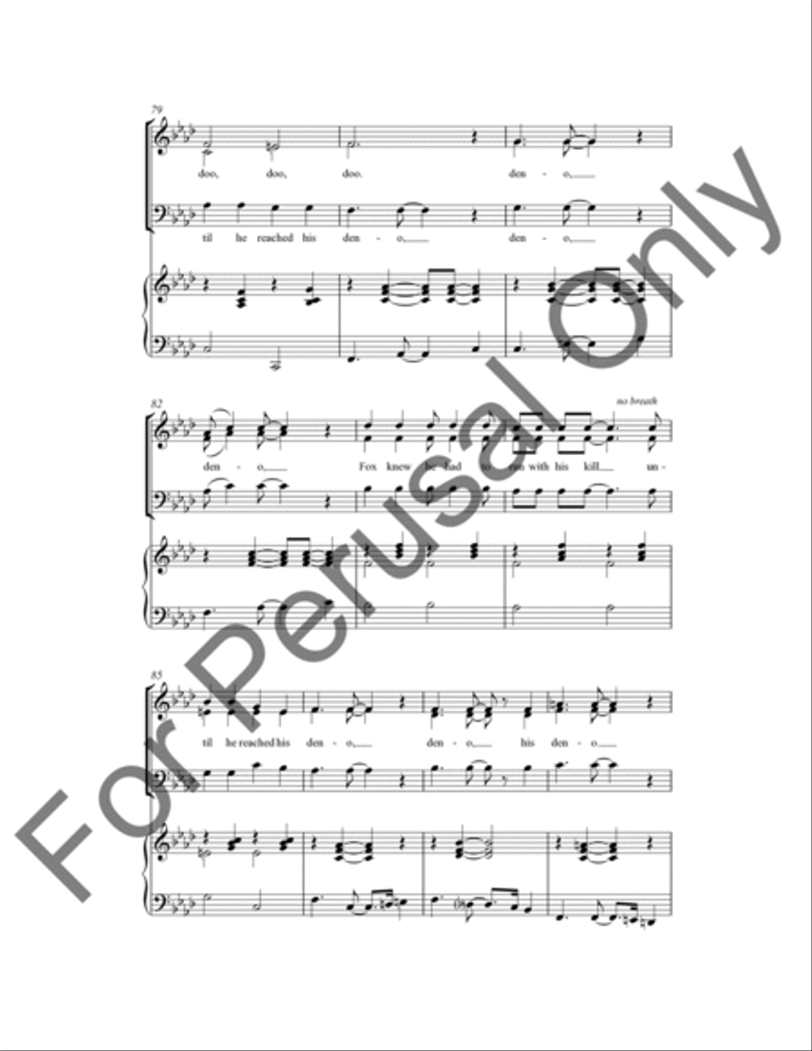 The Fox 3-Part scores gallery preview page 9