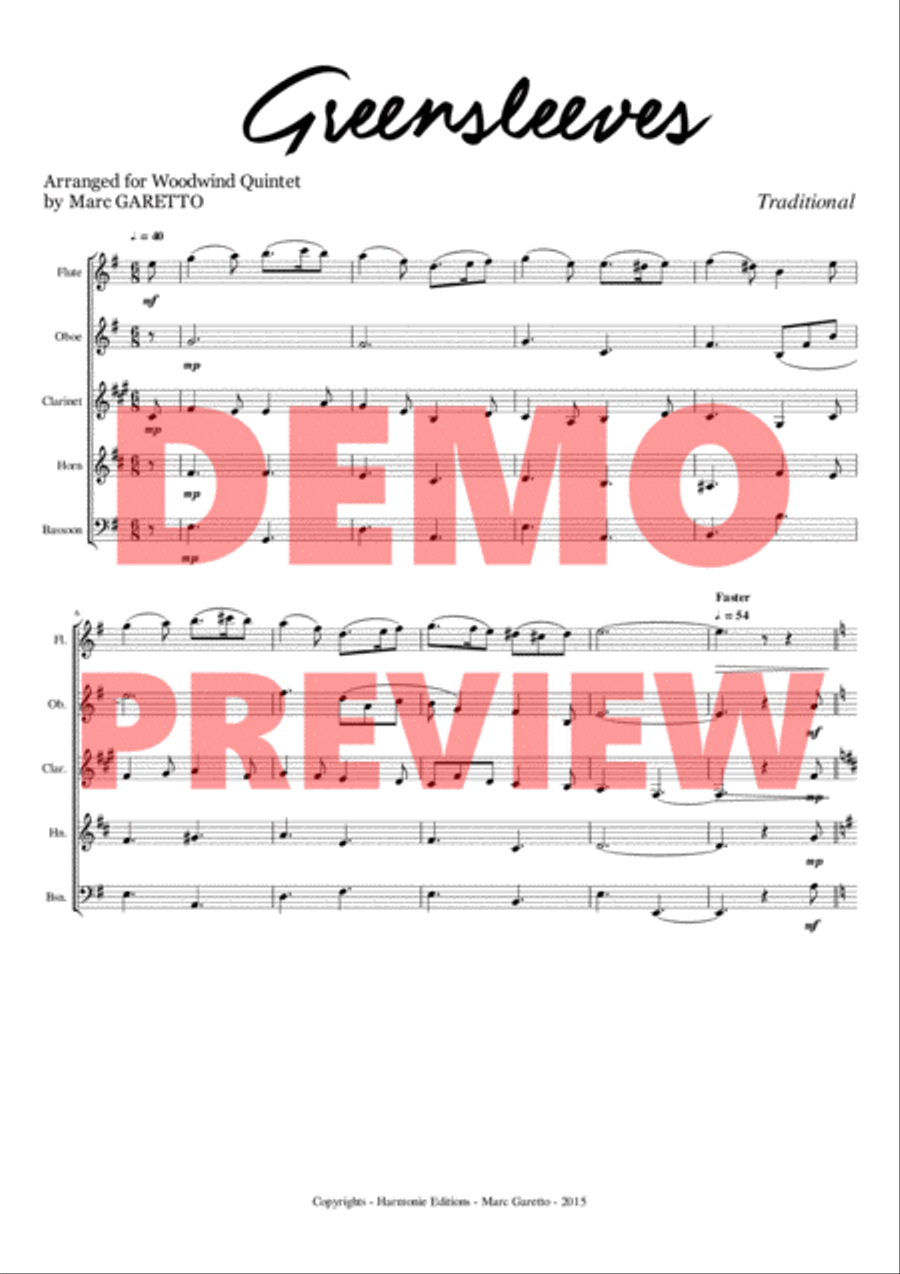 Greensleeves - 