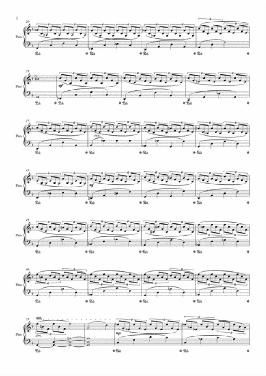 Compassion Piano Solo scores gallery preview page 2