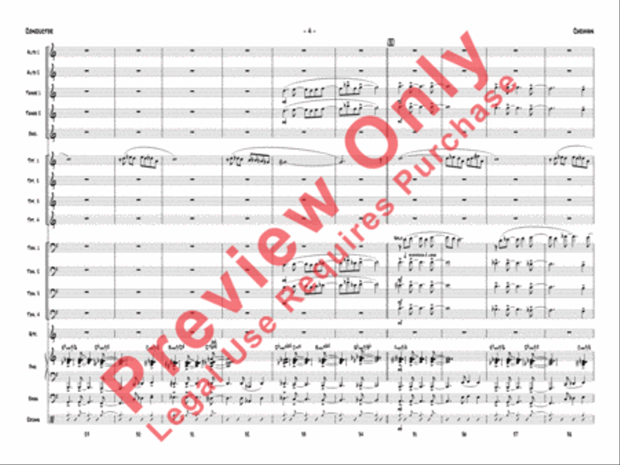 Caravan Caravan Jazz Ensemble scores gallery preview page 7