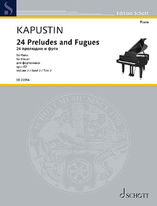Book cover for Twenty-Four Preludes and Fugues