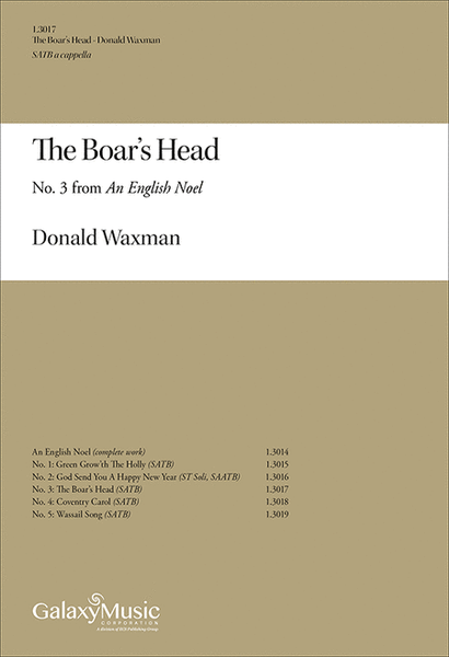 An English Noel: The Boar's Head