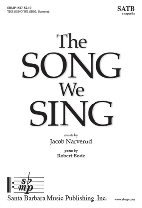 Book cover for The Song We Sing - SATB Octavo