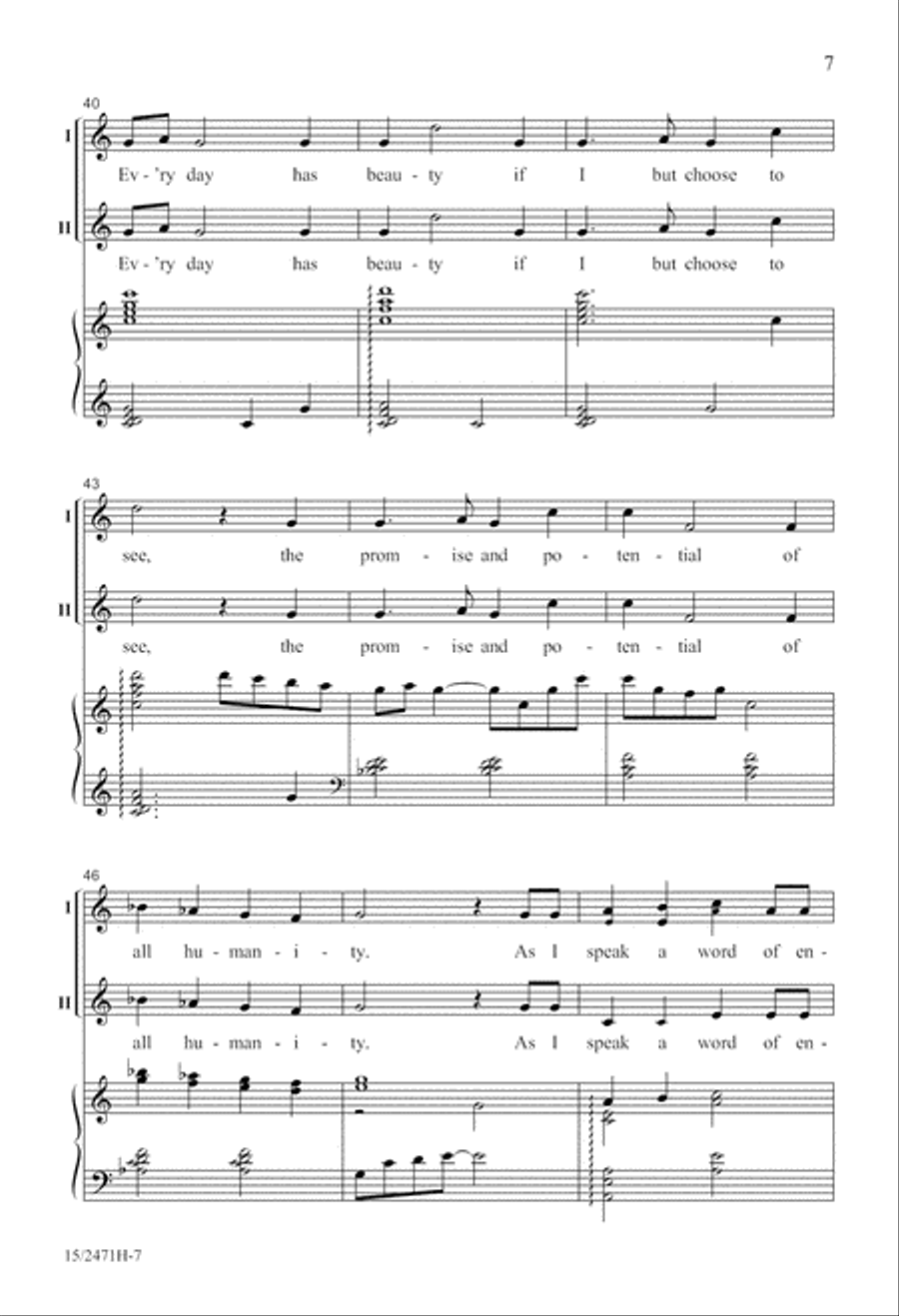 I Believe SSA scores gallery preview page 8
