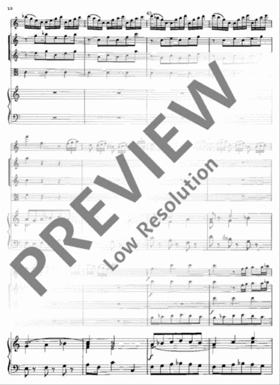 Concerto C Major Piccolo scores gallery preview page 13
