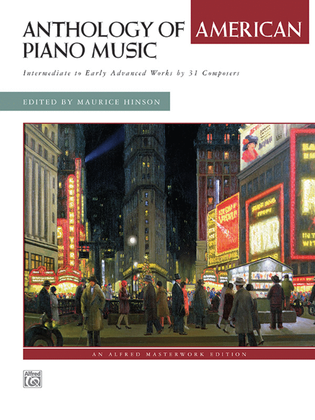 Book cover for Anthology of American Piano Music
